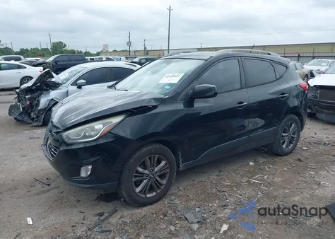 2015 Hyundai Tucson Se z USA, uszkodzony, nr VIN KM8JU3AG4FU112903